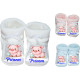chaussons-bébé-personnalisé-blanc-bleu-ou-rose-cochon-prénom