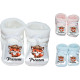 chaussons-bébé-personnalisé-blanc-bleu-ou-rose-renard-casquette-prénom