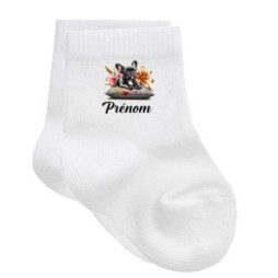 chaussettes-bébé-personnalisé-bouledogue-coussin-prénom