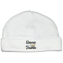 bonnet-naissance-personnalisé-dormir-cest-pour-les-faibles