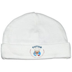bonnet-naissance-personnalisé-futur-cuisinier-comme-papa