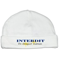 bonnet-naissance-personnalisé-interdit-de-draguer-maman