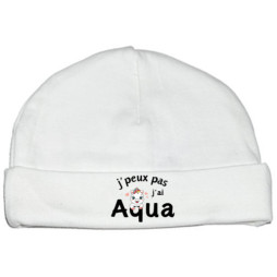 bonnet-naissance-personnalisé-jpeux-pas-jai-aqua-poney