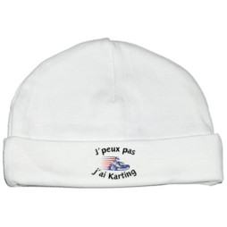bonnet-naissance-personnalisé-jpeux-pas-jai-karting