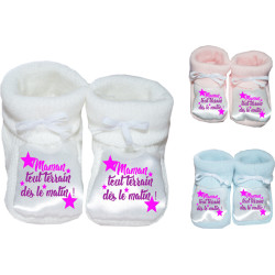 chaussons-bébé-personnalisés-maman-tout-terrain