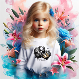 Tee-shirt-fille-personnalisé-viens-on-saime