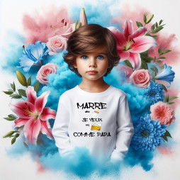 Tee-shirt-garçon-personnalisé-marre-des-biberons-je-veux-un