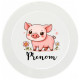 assiette-enfant-personnalisée-cochon-prénom