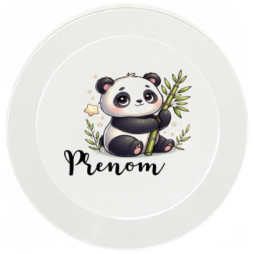 assiette-enfant-personnalisée-panda