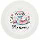 assiette-enfant-personnalisée-serpent-rose-prénom