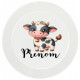assiette-enfant-personnalisée-vache-prénom