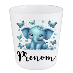 verre-enfant-personnalise-elephant-bleu-prénom