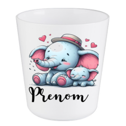 verre-enfant-personnalise-elephant-maman-prénom