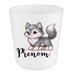 verre-enfant-personnalise-loup-prénom