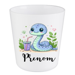 verre-enfant-personnalise-serpent-bleu-prénom
