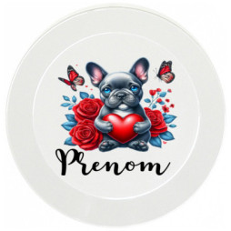 assiette-enfant-personnalisée-bouledogue-coeur-prénom