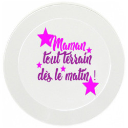 assiette-enfant-personnalisée-maman-tout-terrain-de-le-matin