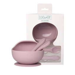 Set de repas en silicone de Loop up