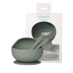 Set de repas en silicone de Loop up