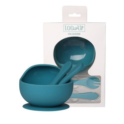Set de repas en silicone de Loop up