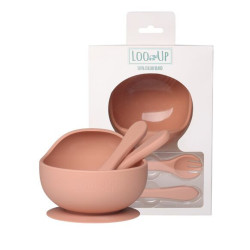 Set de repas en silicone de Loop up