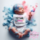 bavoir bébé personnalisé future star du biberon et des nuits blanches
