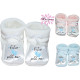 chaussons bébé personnalisé futur petit mec