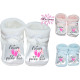 chaussons bébé personnalisé future petite fille