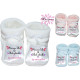 chaussons bébé personnalisé marraine folle plus filleule adorable égale duo explosif garantit