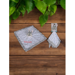 doudou panpan personnalisé au prénom de bébé