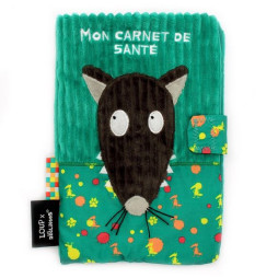 protège carnet de santé personnalisé le loup