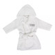 Peignoir bébé blanc à personnaliser