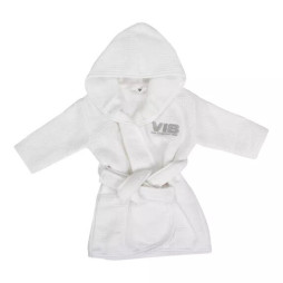 Peignoir bébé blanc à personnaliser