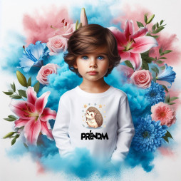 Tee-shirt-garçon-personnalisé-hérisson