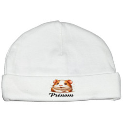 bonnet-naissance-personnalisé-cochon-dinde-prénom