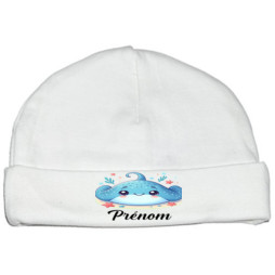 bonnet-naissance-personnalisé-raie-prénom